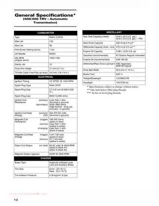 2007 Arctic Cat 400, 500, 650, 700 repair manual Preview image 4