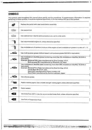 Honda XR400 repair manual Preview image 4