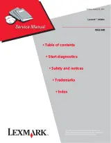 Lexmark E450DN Printer Service Manual (P/N 12G9709) – preview page 1