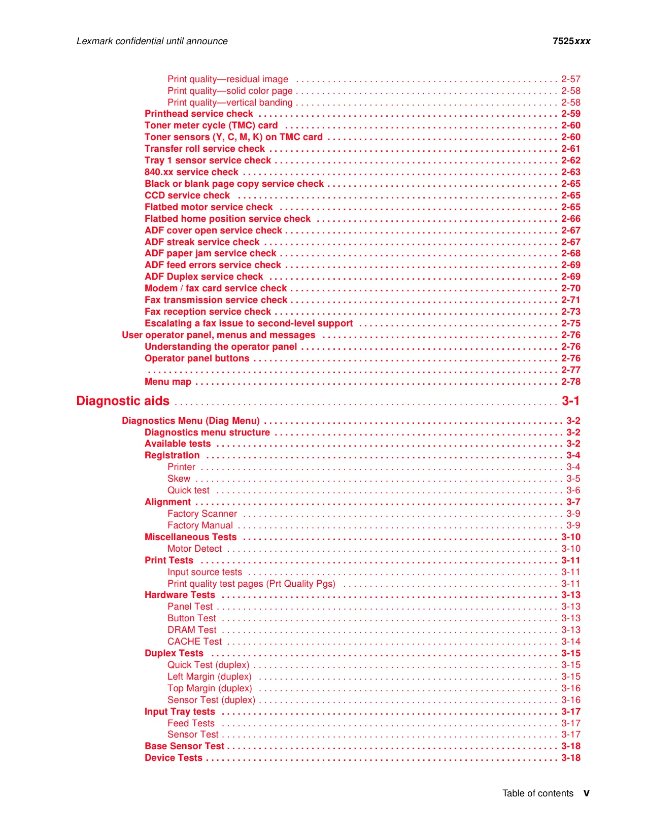 Lexmark X543, X544, X543DN, X544N, X544DN, X544DW, X544DTN printer service guide Preview image 5