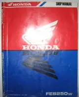 1997–2005 Honda FES250 / Foresight 250 Scooter Service Manual (P/N C4085-91017) – preview page 1