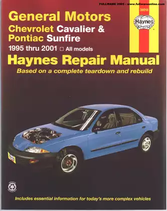 1995-2001 Chevrolet Cavalier repair manual