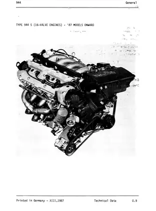 1982-1991 Porsche 944, 944 S, 944 Turbo workshop manual Preview image 4