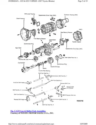 1984-1989 Toyota 4Runner manual Preview image 5