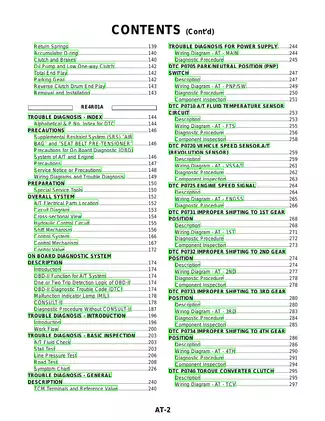 2002 Nissan Frontier D22 service manual Preview image 2