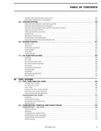 2007 Bombardier Ski Doo REV, RF, GSX, GTX , MX Z, Fan, Adrenaline, Blizzard, Renegade, Trail, Summit, Expedition, Sport, Freestyle, Legend, Tundra, Touring, Session, Pack manual Preview image 3