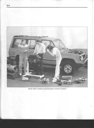 Comprehensive Isuzu Pick-ups & Trooper Automotive Repair Manual (1981-1993) Preview image 5