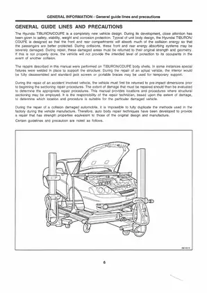 2003-2005 Hyundai Tiburon repair manual Preview image 3