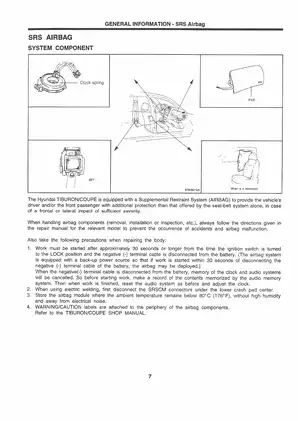 2003-2005 Hyundai Tiburon repair manual Preview image 4