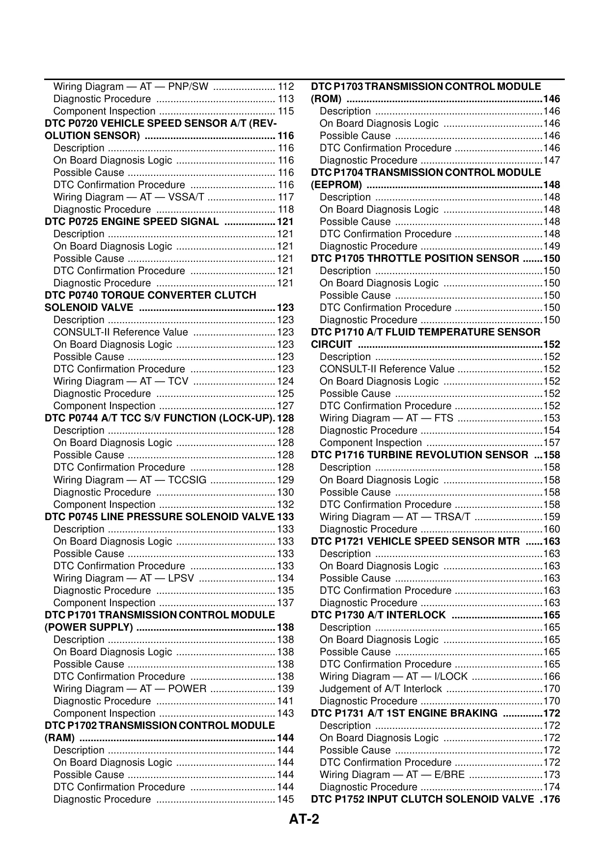 2004 Infiniti G35 repair manual Preview image 2