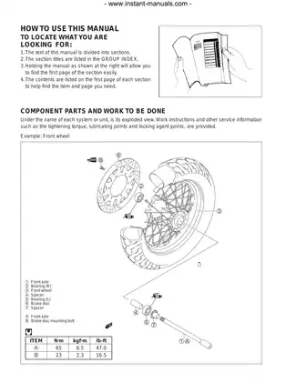 2023 Suzuki VL800K Motorcycle Repair Manual - Comprehensive Guide Preview image 3