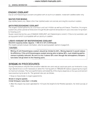 Comprehensive Suzuki LT-R450 K6 Service Manual (2006 Model) Preview image 5
