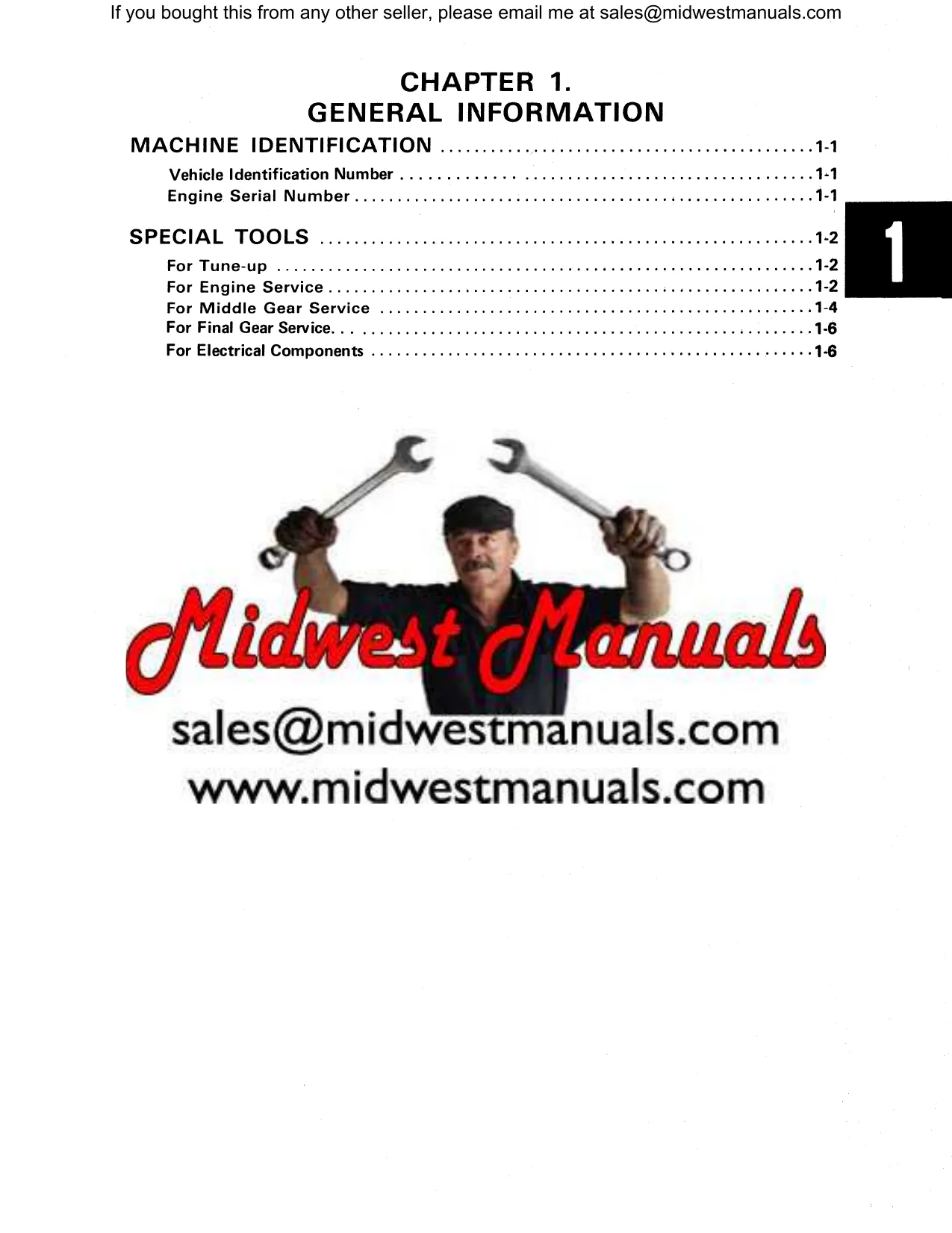 1985-1991 Yamaha Moto-4 Service Manual - Comprehensive Guide for ATV Repairs Preview image 3
