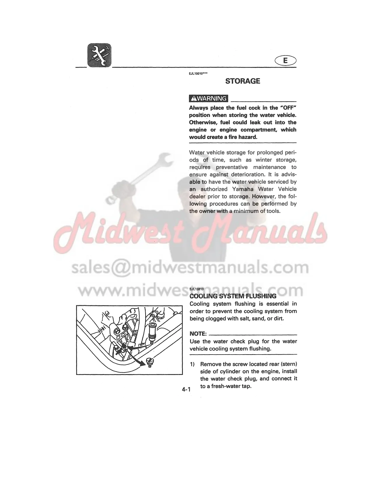 1990-1997 Yamaha 650/700 Waverunner III Service Manual - Complete Guide Preview image 3