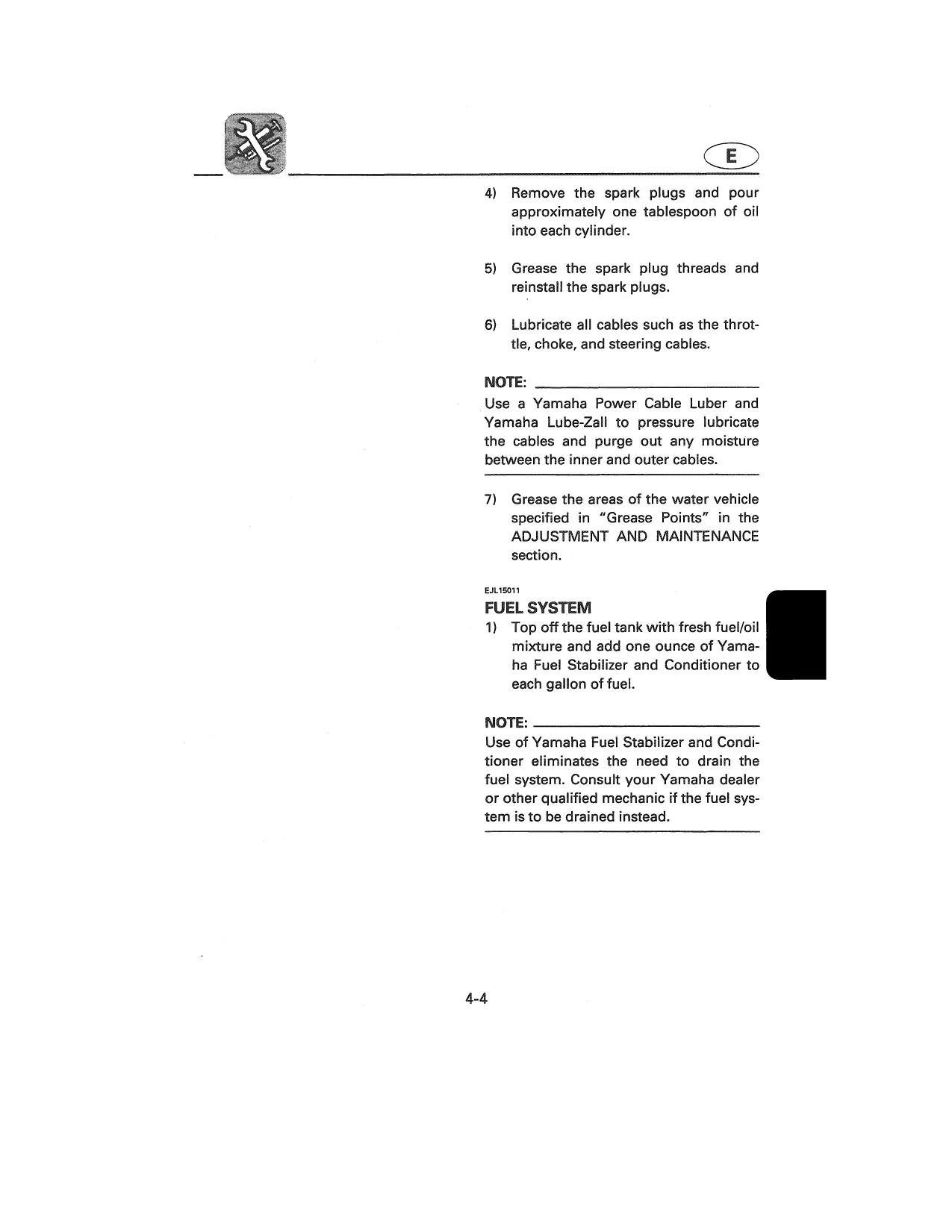 1993-1997 Yamaha WaveBlaster/Blaster 2 Series WaveBlaster 700, WaveBlaster II 760 service manual Preview image 5