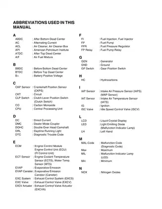 2006 Suzuki VZR1800 service manual Preview image 5