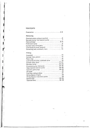 Volvo Penta MD21A, MD32A, AQD21A, AQD32A marine diesel engine workshop manual Preview image 3