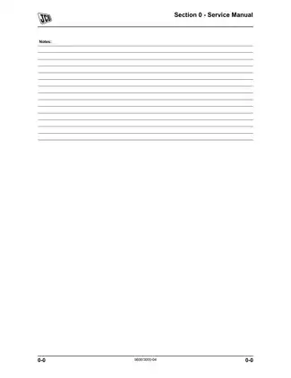 JCB 444 Mechanical Engine Service Manual Preview image 2