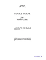 2004 Jeep Wrangler TJ Service Manual (Original 2004 Release) – preview page 2
