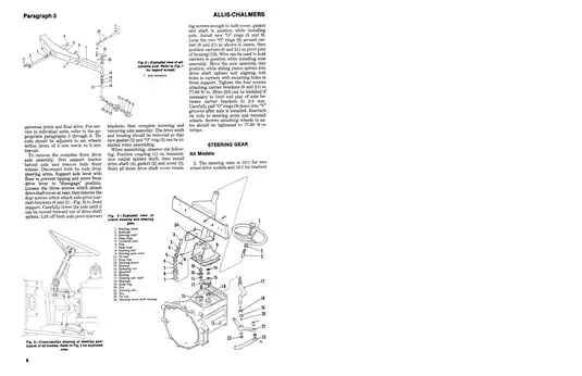 1977-1985 Allis Chalmers™ 5020, 5030 tractor shop manual Preview image 3
