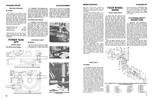 1977-1985 Allis Chalmers™ 5020, 5030 tractor shop manual Preview image 4