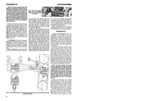 1977-1985 Allis Chalmers™ 5020, 5030 tractor shop manual Preview image 5