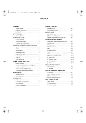 Sharp AR-M207 AR-M165 AR-M162 Digital Copier Service Manual Preview image 3
