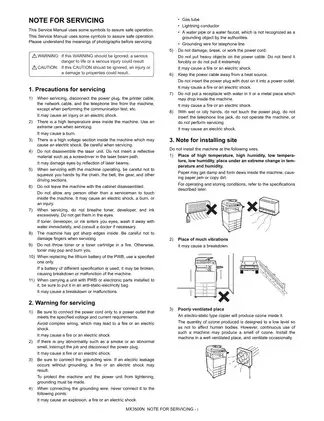 SHARP MX-3500N/4500N Service Manual: Comprehensive Guide and Troubleshooting Preview image 3