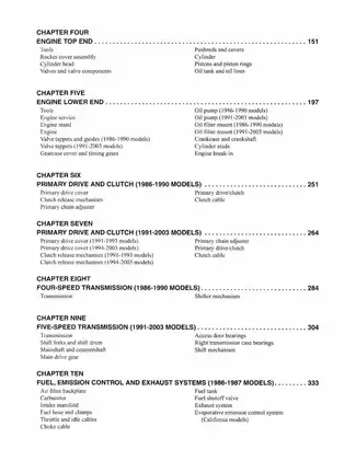 1986-2003 Harley-Davidson Sportster repair manual Preview image 3