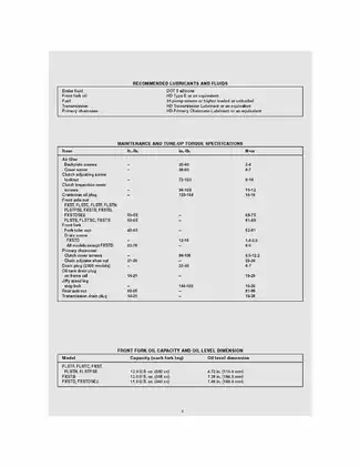 Comprehensive Maintenance Manual for Harley-Davidson Softail Series Motorcycles Preview image 3
