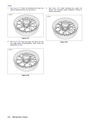 Preview: 2002 Harley-Davidson Sportster models XL883, XL883 Hugger, XL883C Custom, XL883R, XLH1200, XL1200C Custom, and XL1200S Sport Factory Service Manual ( P/N 99484-02A)