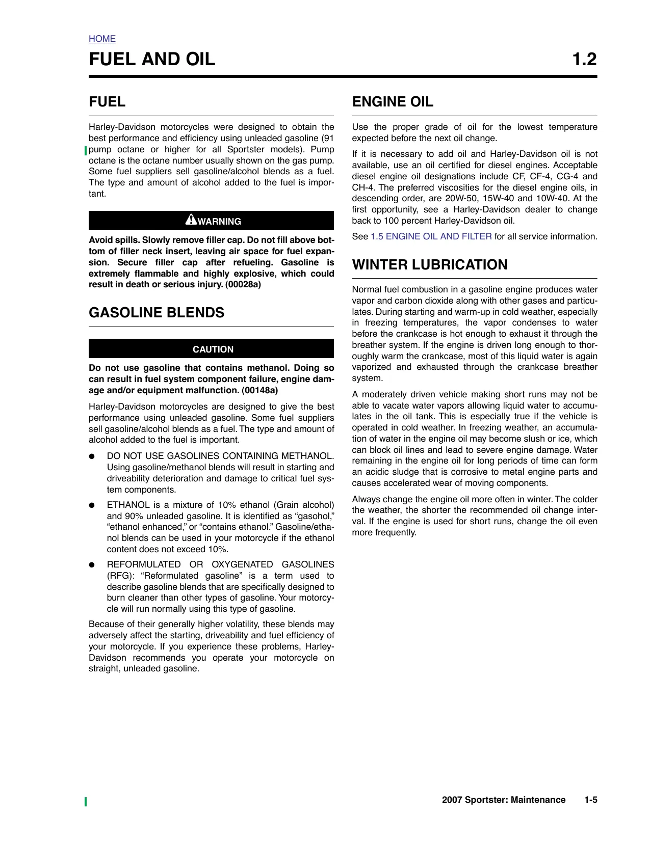 2007 Harley-Davidson Sportster XL 883R,  XL 883L, XL 883C, XL 883, XL 1200R, XL 1200L, XL 1200C service manual Preview image 5