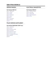 2002 Harley-Davidson Dyna Service & Repair Manual (P/N 99481-02, 99496-02) – preview page 1