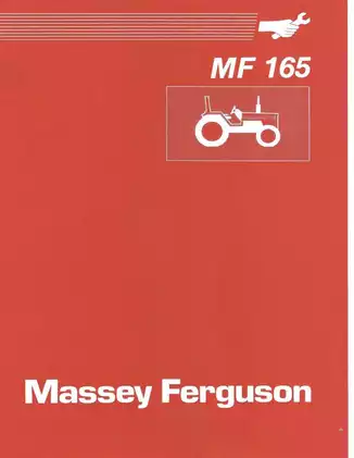 Massey Ferguson MF 150, 165 & 175 Tractor Steering Pump Service Manual Preview image 2