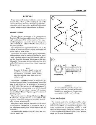 1997-2002 Yamaha 600, 700 Triple snowmobile service manual Preview image 4