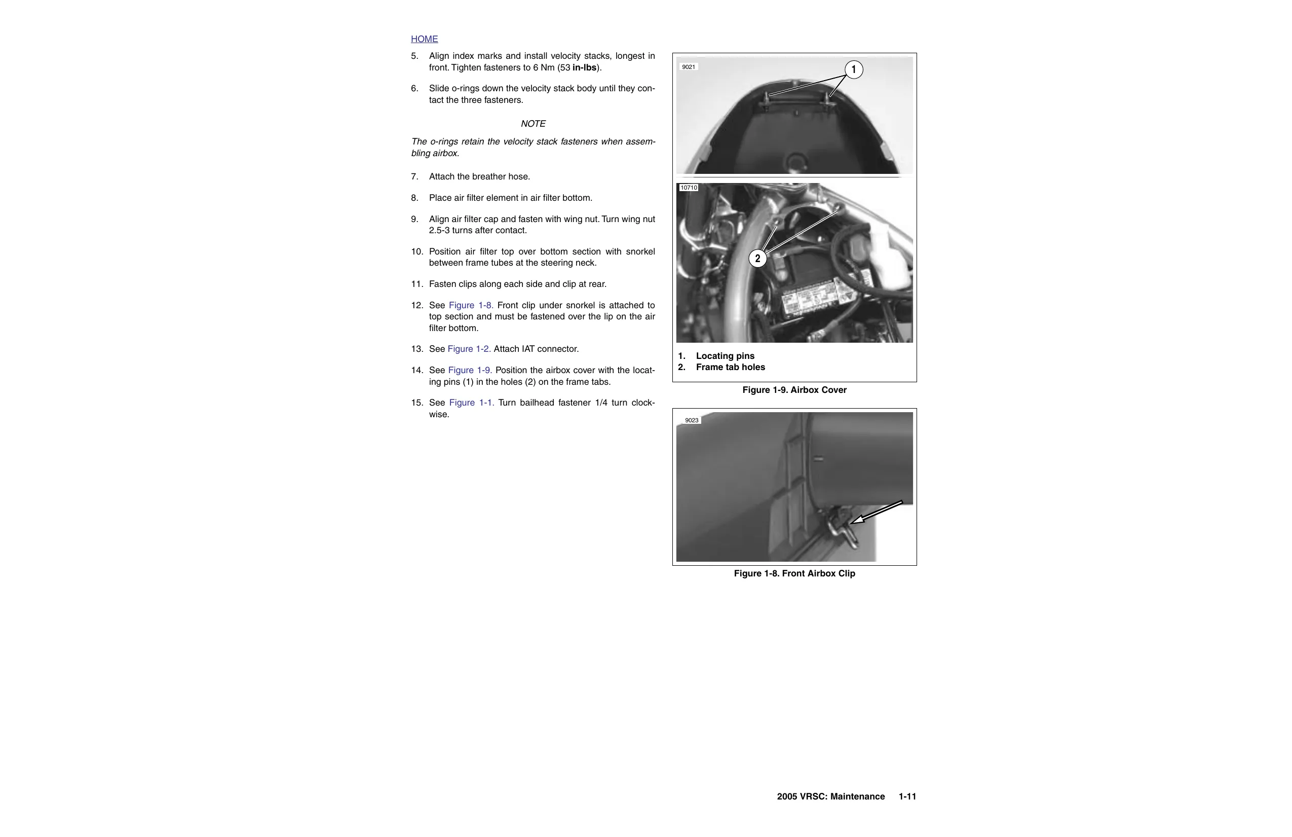 2005 Harley Davidson V-ROD, VRSC, VRSCA, VRSCB service manual Preview image 3