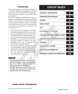 2003–2009 Suzuki Burgman 650 AN650/A Scooter Service & Repair Manual (P/N 99500-36116-03E) – preview page 1