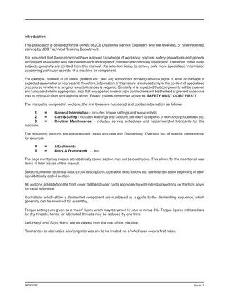 JCB Hydrapower Service Manual - Comprehensive Guide for Mini Excavators manual page 3 preview JCB JCB Hydrapower Service Manual - Comprehensive Guide for Mini Excavators manual preview page 3 - thumbnail