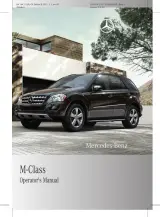 2011–2014 Mercedes M-Class Operator's Manual (P/N 1645843783) – preview page 1