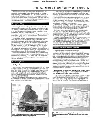 Johnson Evinrude 1.25hp-70hp outboard motor manual Preview image 5