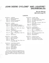 John Deere Cyclone & Liquifire Snowmobile 1976–1978 Service Manual  (P/N SM-2108) – preview page 1