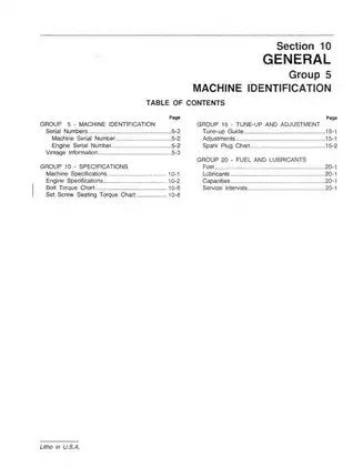 1972-1975 John Deere snowmobile (all models) service manual Preview image 3