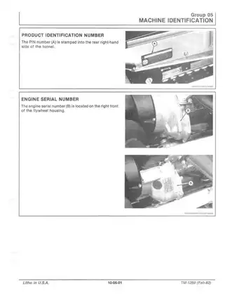 John Deere Sprintfire & Snowfire Snowmobile Technical Manual Preview image 5