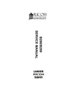 Ricoh B286/B289 Printer Service Manual (P/N 003165MIU) – preview page 3