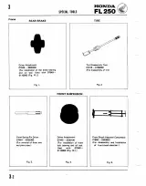 1980–1981 Honda FL250 Odyssey Factory Service Manual (P/N 6295002, A25008011) – preview page 2
