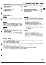 Honda NX650 Dominator J/K Factory, Service & Repair Manual 1988–1989 (P/N 61MN901) – preview page 3