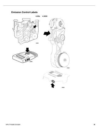 Volvo Penta 4.3 GL, GXi, OSi marine engine workshop manual Preview image 5