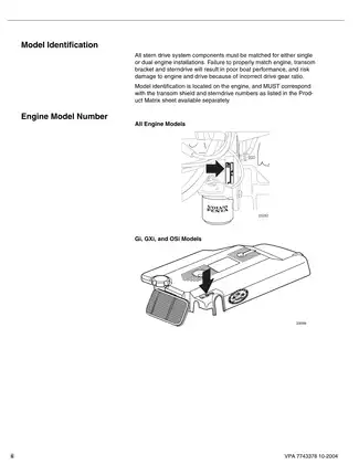 Volvo Penta 8.1, 8.1 Gi-B/C/D/E/F, 8.1 GXi-A/B/C/D/E inboard engine workshop manual Preview image 4