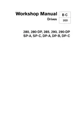 Volvo Penta 280, 280-DP, 285, 290, 290-DP, SP-A, SP-C, DP-A, DP-B, DP-C Sterndrive Workshop Manual (P/N 7731624-8) – preview page 1