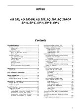 Volvo Penta 280, 280-DP, 285, 290, 290-DP, SP-A, SP-C, DP-A, DP-B, DP-C Sterndrive Workshop Manual (P/N 7731624-8) – preview page 3